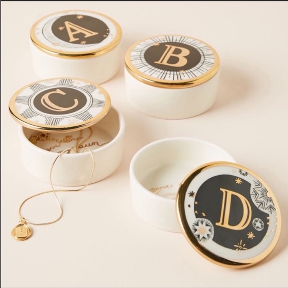 Anthropologie Other - Anthropologie Lyra monogram trinket dish G